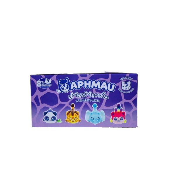 Aphmau MeeMeows 6" SAFARI Plush ZEBRA Cat - Picture 12 of 16